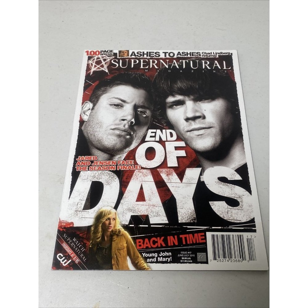Supernatural Magazine  - Issue 17 June July 2010 Jensen Ackles + Jared
